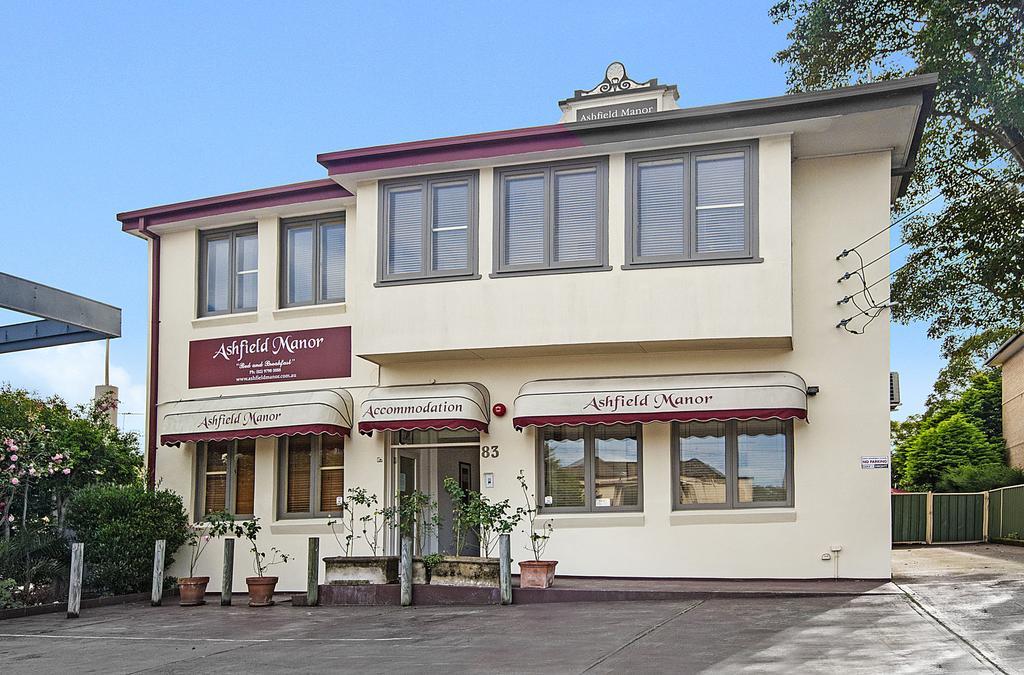 Hotel Ashfield Manor Sydney Exterior foto
